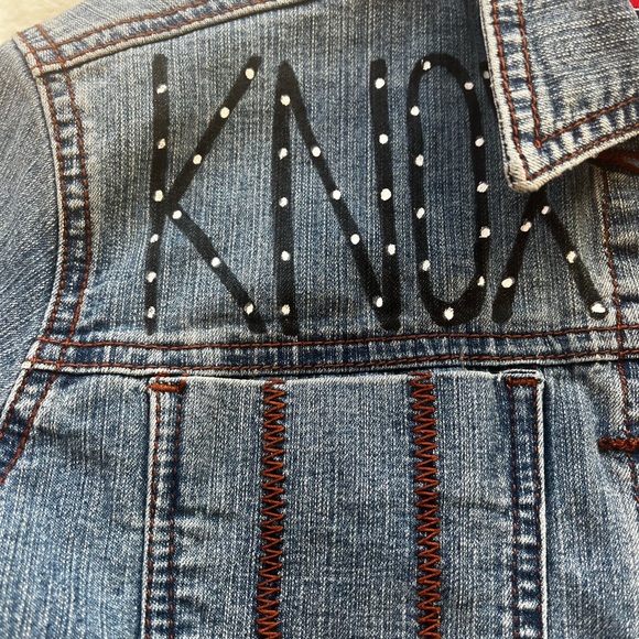 Tennessee Vols Painted Denim Jacket - Picture 9 of 10